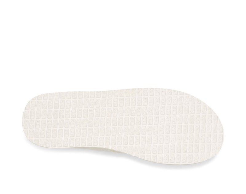 Sanuk Donna St Hemp Women's Sidewalk Surfers White | Canada 158AHK